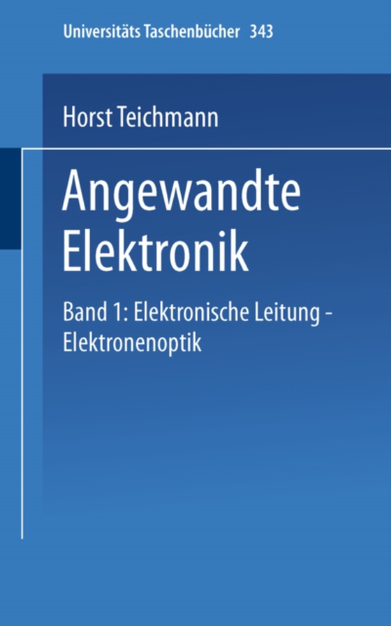 Angewandte Elektronik (e-bog) af Teichmann, H.