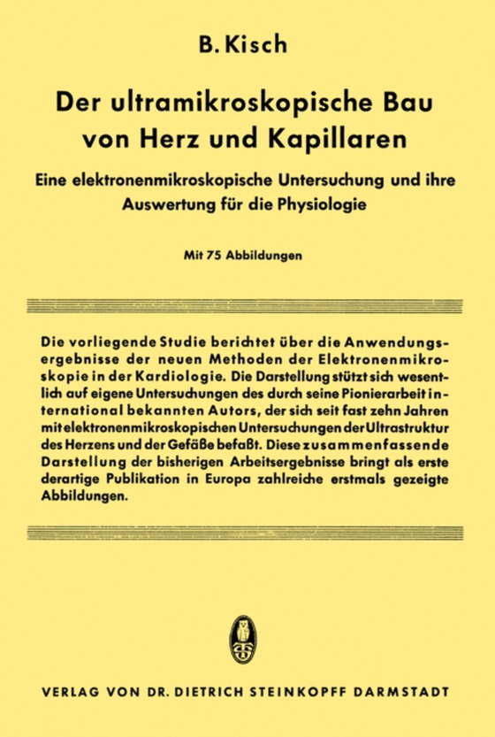 Der Ultramikroskopische bau von Herz und Kapillaren (e-bog) af Kisch, Bruno