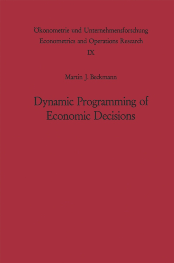 Dynamic Programming of Economic Decisions (e-bog) af Bach, Martin F.