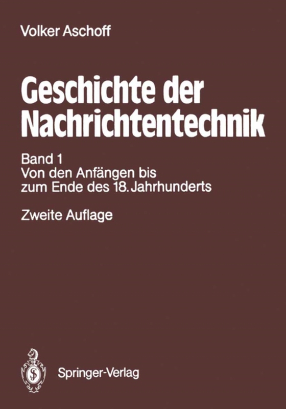 Geschichte der Nachrichtentechnik (e-bog) af Aschoff, Volker