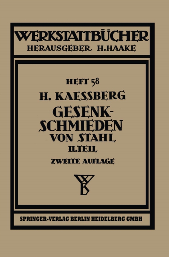 Gesenkschmieden von Stahl (e-bog) af Kaessberg, H.