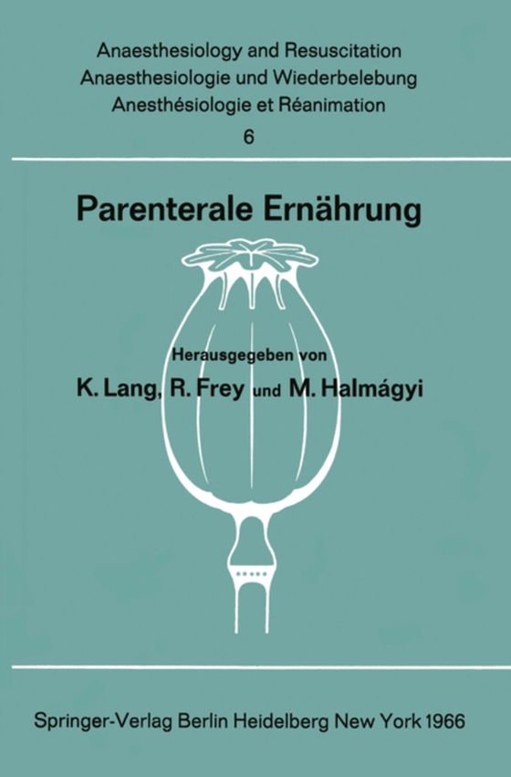 Parenterale Ernährung (e-bog) af -