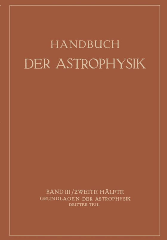 Handbuch der Astrophysik (e-bog) af Wurm, K.