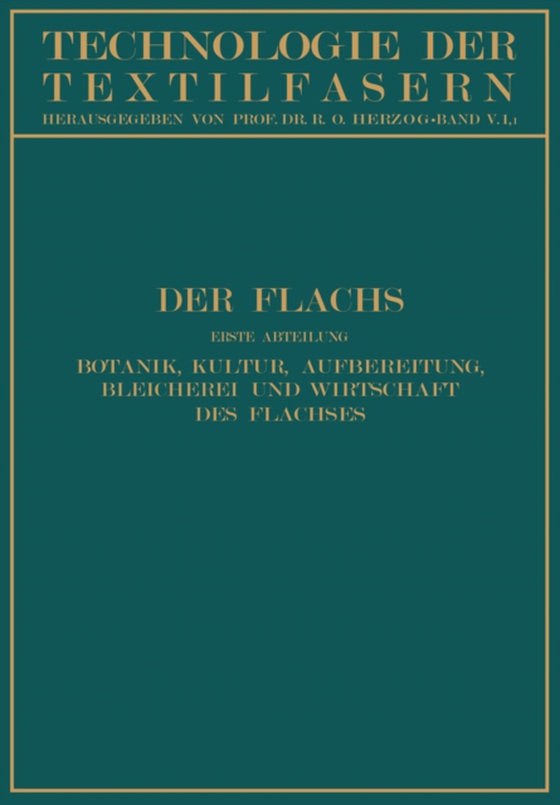 Der Flachs (e-bog) af Steinbrinck, C.