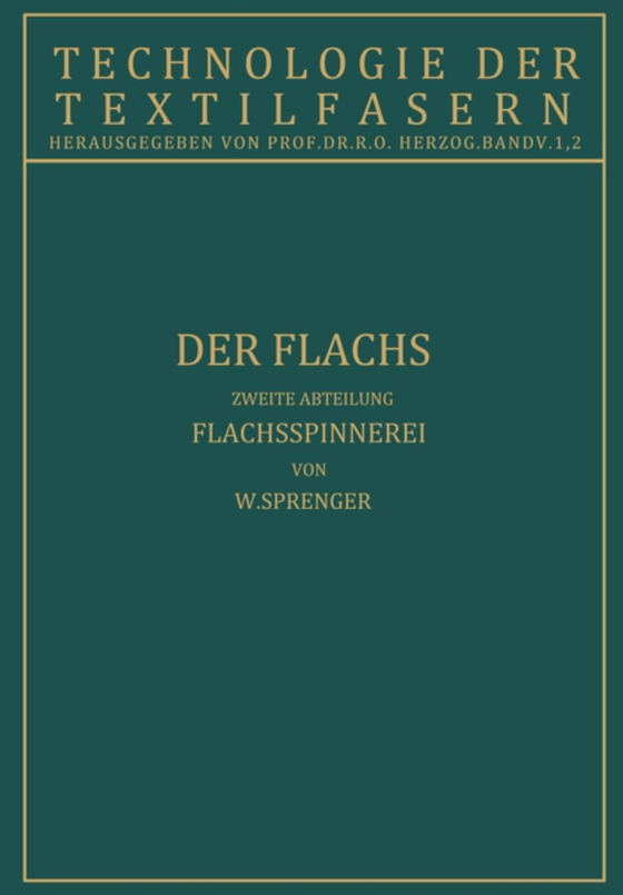 Der Flachs (e-bog) af Sprenger, W.