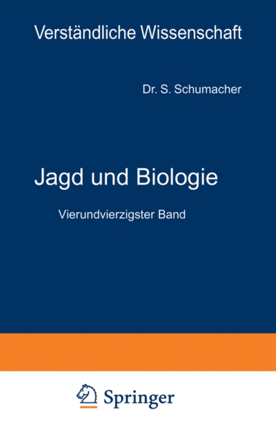 Jagd und Biologie (e-bog) af Marienfrid, S. Schumacher von