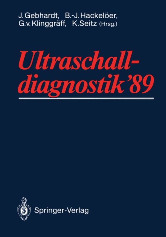 Ultraschall-diagnostik ’89 (e-bog) af -