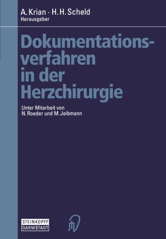 Dokumentationsverfahren in der Herzchirurgie (e-bog) af -