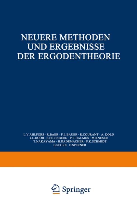 Neuere Methoden und Ergebnisse der Ergodentheorie (e-bog) af Jacobs, Konrad