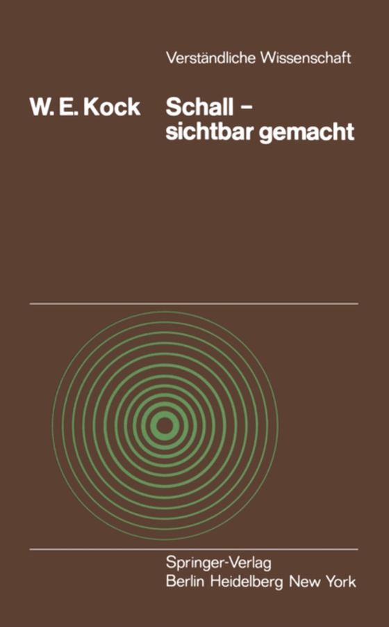 Schall — sichtbar gemacht (e-bog) af Kock, W.E.