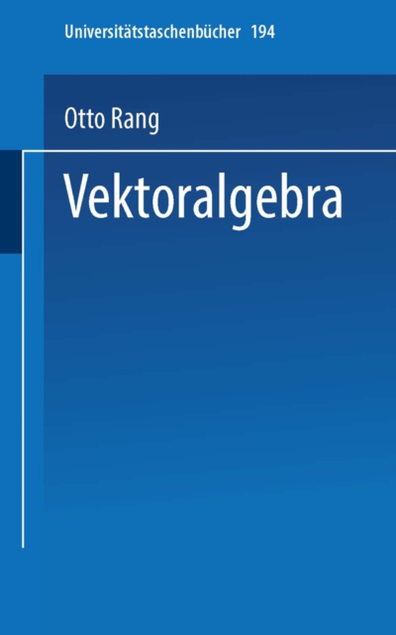 Vektoralgebra