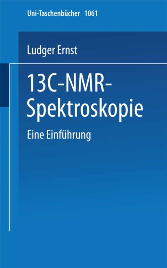 13C-NMR- Spektroskopie (e-bog) af Ernst, L.