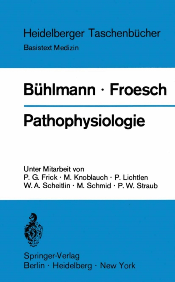 Pathophysiologie (e-bog) af -