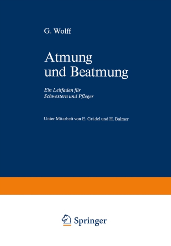 Atmung und Beatmung (e-bog) af Wolff, G.