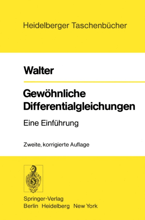 Gewöhnliche Differentialgleichungen (e-bog) af Walter, Wolfgang