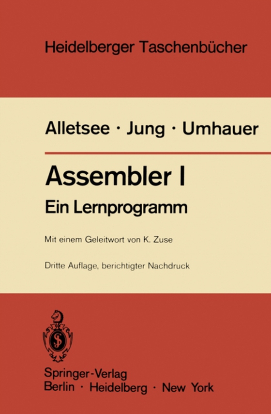 Assembler I (e-bog) af Umhauer, Gerd F.