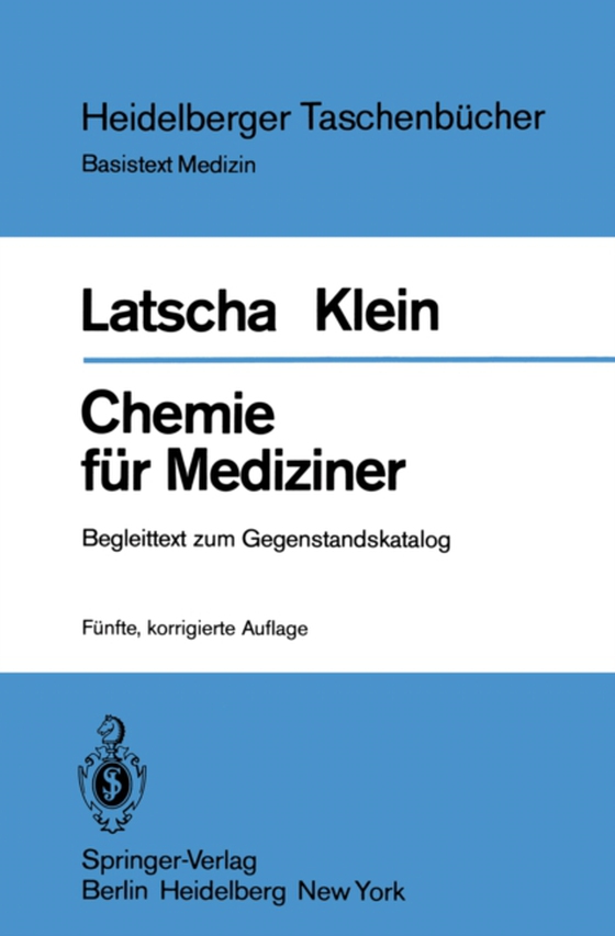 Chemie für Mediziner (e-bog) af Klein, H. A.