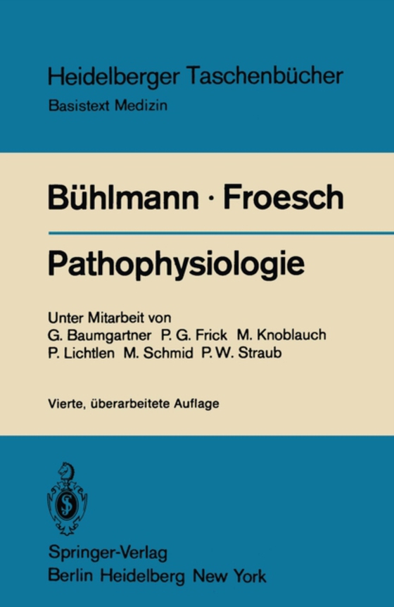 Pathophysiologie (e-bog) af -