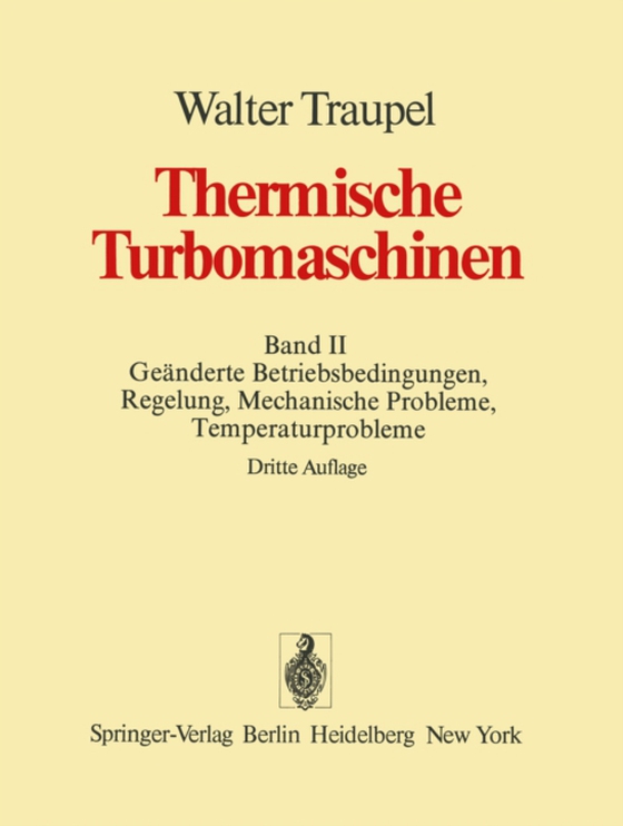 Thermische Turbomaschinen