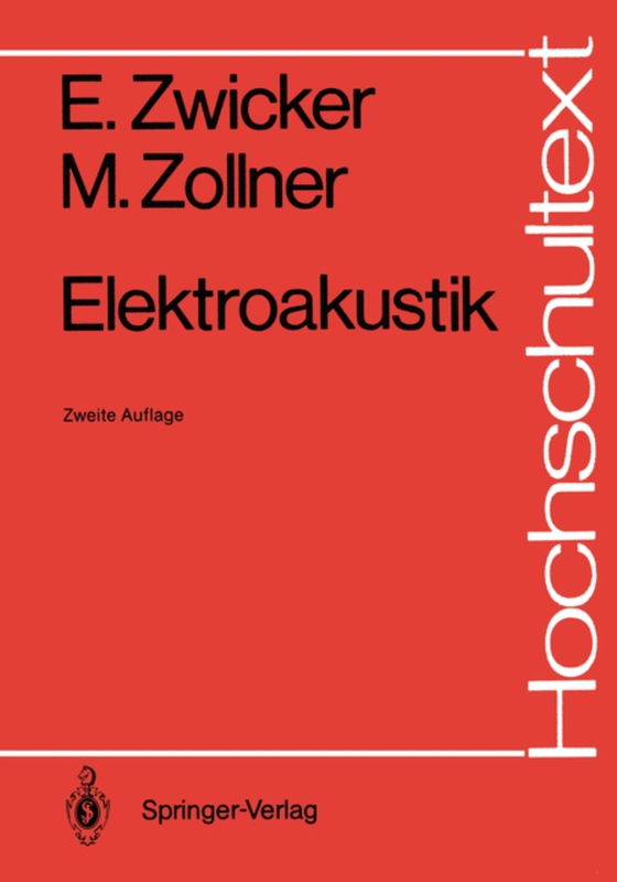 Elektroakustik (e-bog) af Zollner, Manfred