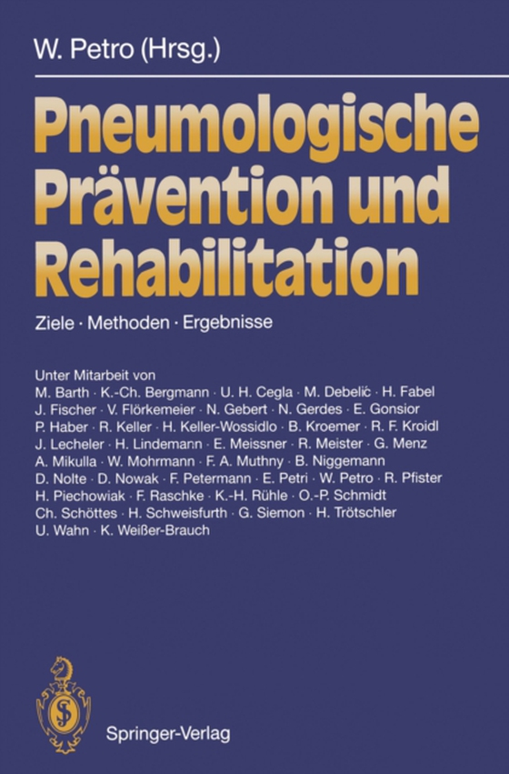 Pneumologische Prävention und Rehabilitation (e-bog) af -