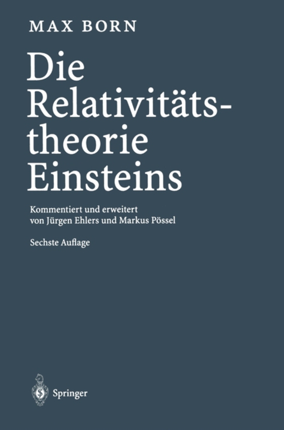 Die Relativitätstheorie Einsteins (e-bog) af Born, Max