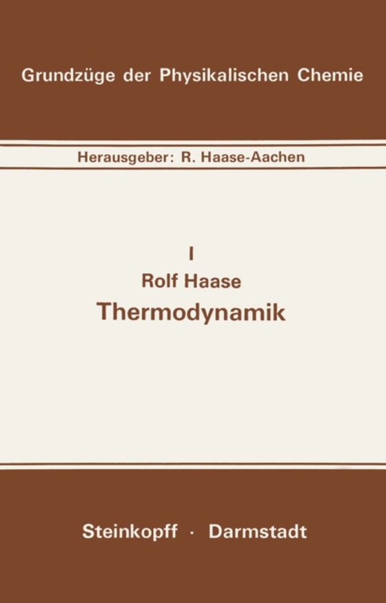 Thermodynamik (e-bog) af Haase, Rolf