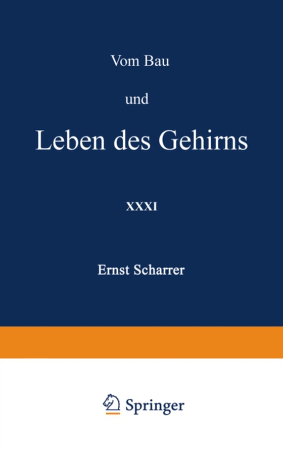 Vom Bau und Leben des Gehirns (e-bog) af Scharrer, Ernst