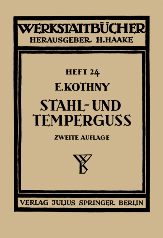 Stahl- und Temperguß (e-bog) af Kothny, Erdmann