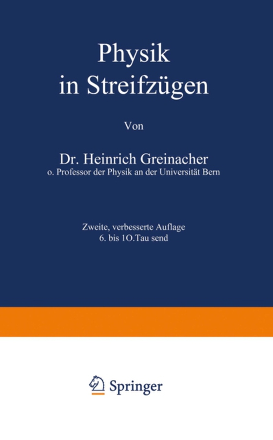 Physik in Streifzügen (e-bog) af Greinacher, H.