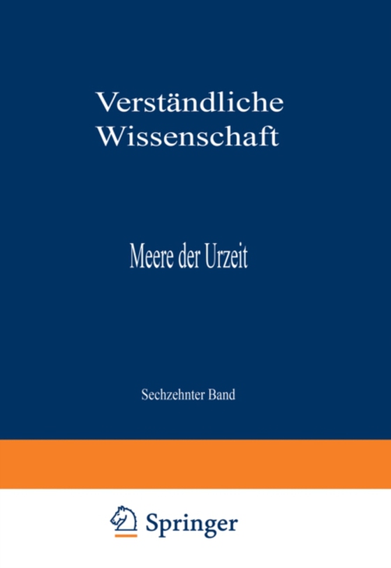 Meere der Urzeit (e-bog) af Drevermann, F.