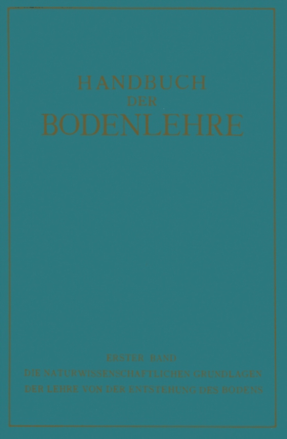 Die Naturwissenschaftlichen Grundlagen der Lehre von der Entstehung des Bodens (e-bog) af Blanck, E.