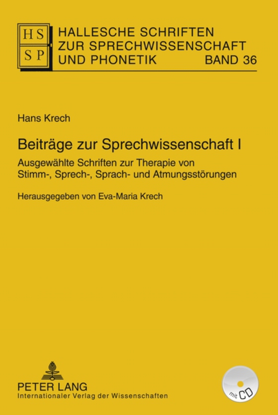 Beitraege zur Sprechwissenschaft I