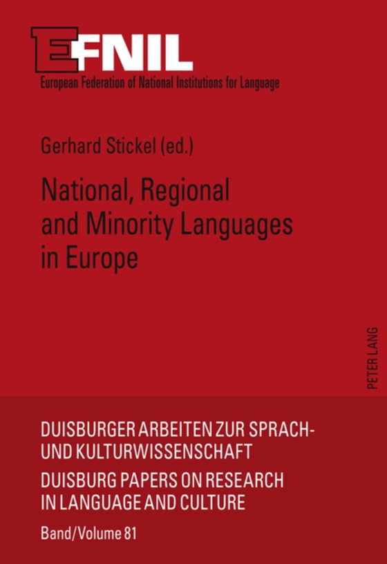 National, Regional and Minority Languages in Europe (e-bog) af -