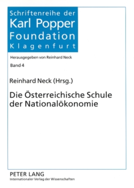 Die Oesterreichische Schule der Nationaloekonomie (e-bog) af -