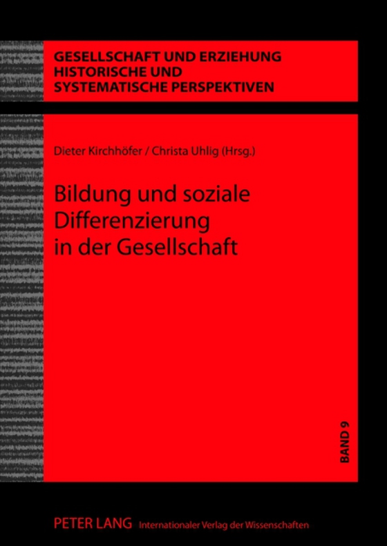 Bildung und soziale Differenzierung in der Gesellschaft (e-bog) af -