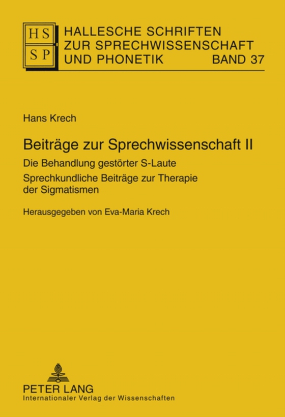 Beitraege zur Sprechwissenschaft II (e-bog) af Eva-Maria Krech, Krech