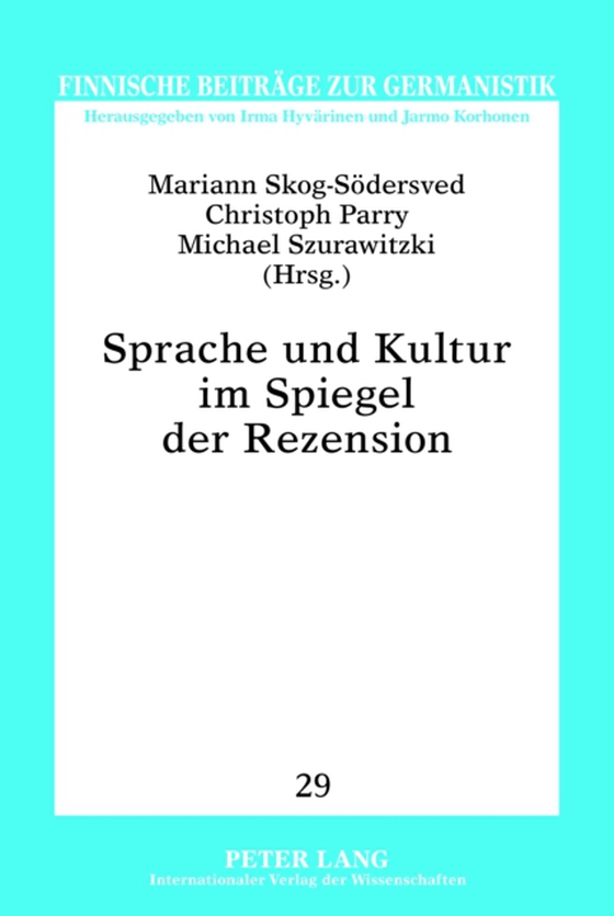 Sprache und Kultur im Spiegel der Rezension (e-bog) af -