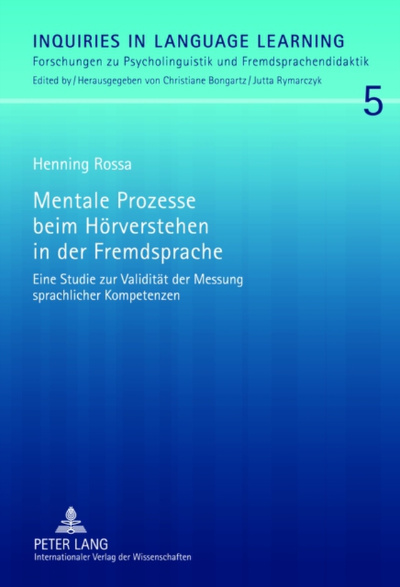 Mentale Prozesse beim Hoerverstehen in der Fremdsprache