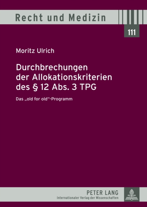 Durchbrechungen der Allokationskriterien des § 12 Abs. 3 TPG