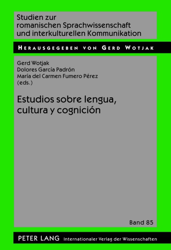 Estudios sobre lengua, cultura y cognición