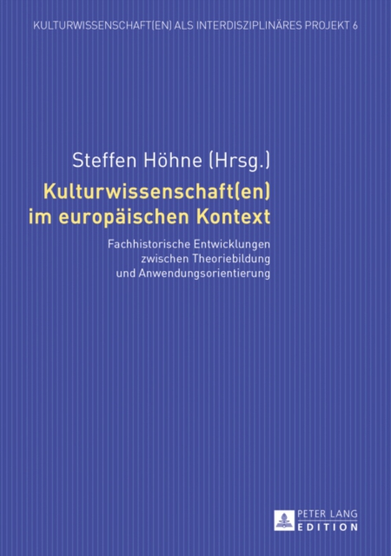 Kulturwissenschaft(en) im europaeischen Kontext (e-bog) af -