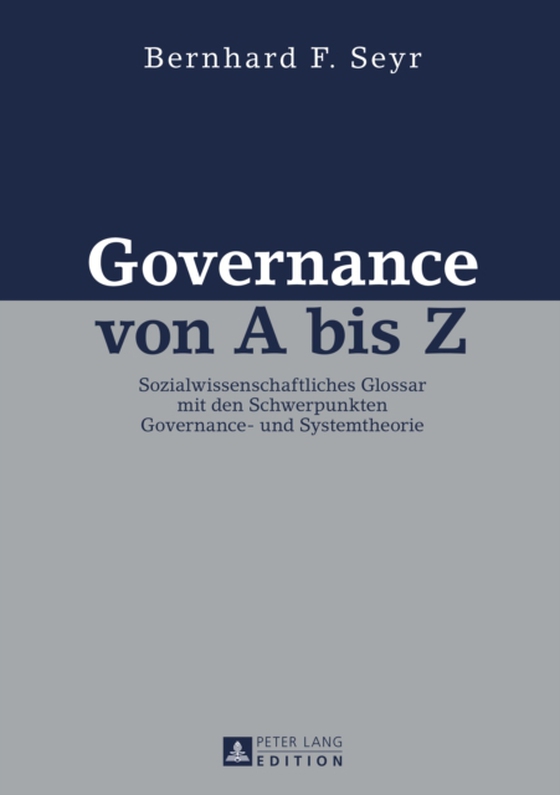 Governance von A bis Z (e-bog) af Bernhard Seyr, Seyr