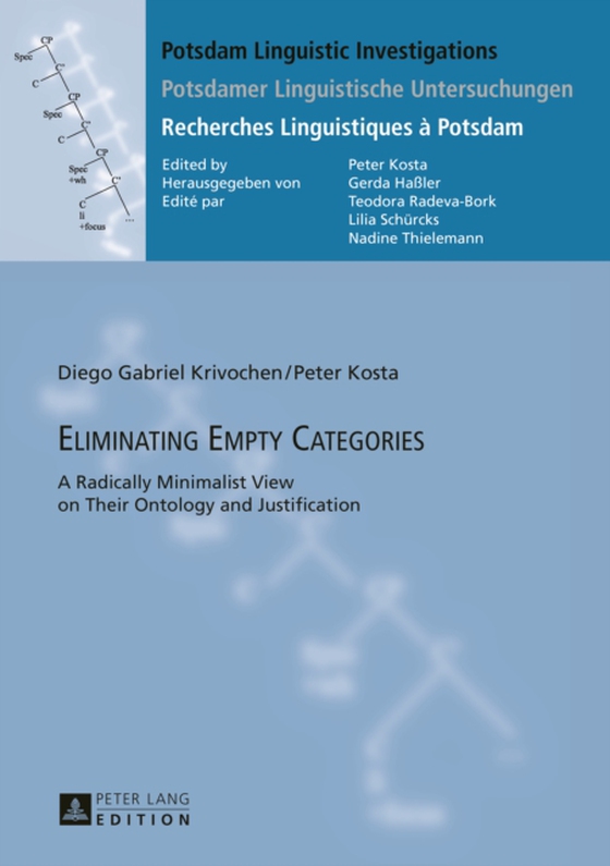 Eliminating Empty Categories (e-bog) af Peter Kosta, Kosta