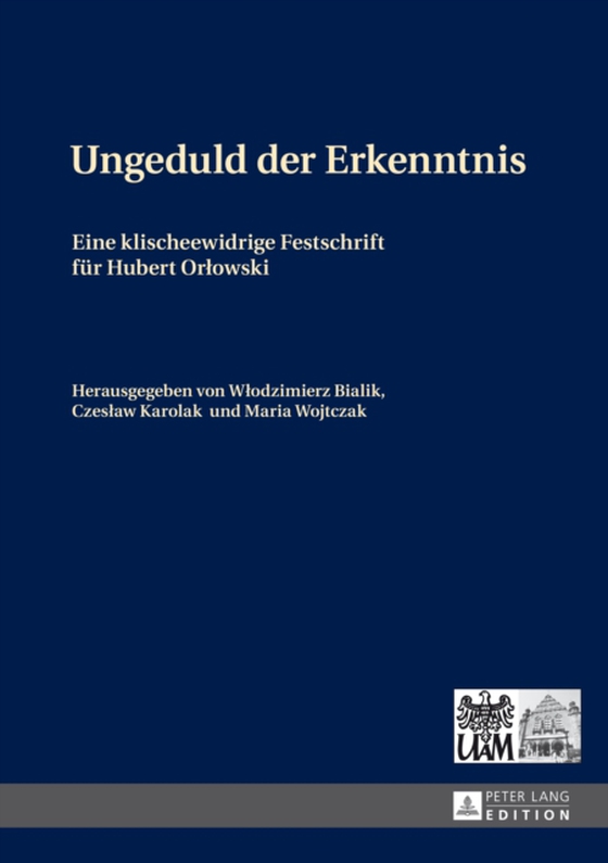 Ungeduld der Erkenntnis (e-bog) af -