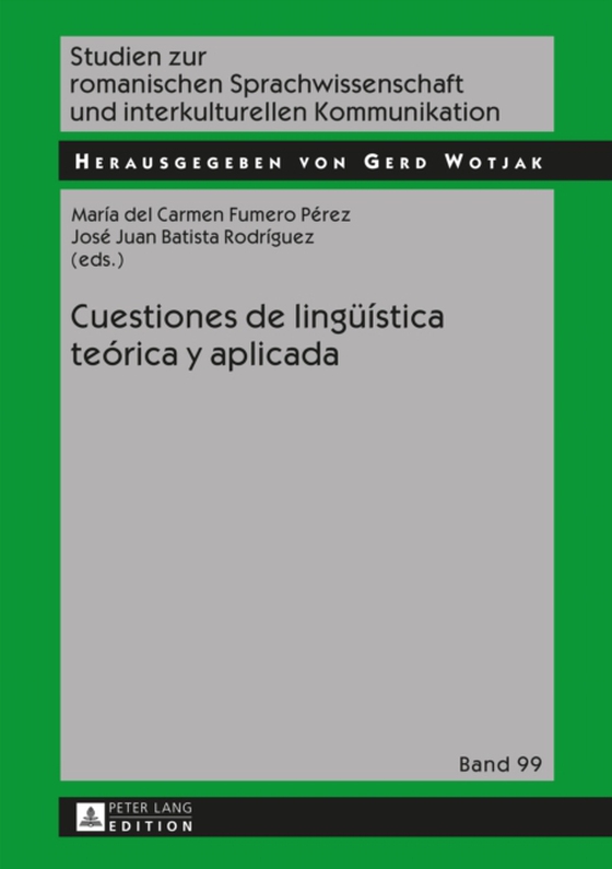 Cuestiones de lingueística teórica y aplicada (e-bog) af -