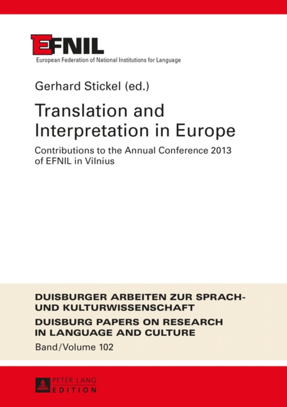 Translation and Interpretation in Europe (e-bog) af -