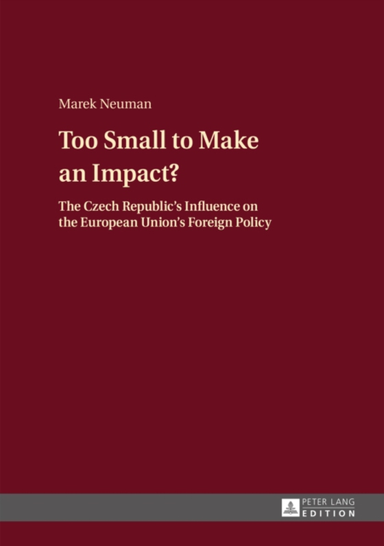 Too Small to Make an Impact? (e-bog) af Marek Neuman, Neuman