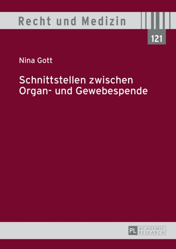 Schnittstellen zwischen Organ- und Gewebespende (e-bog) af Nina Gott, Gott