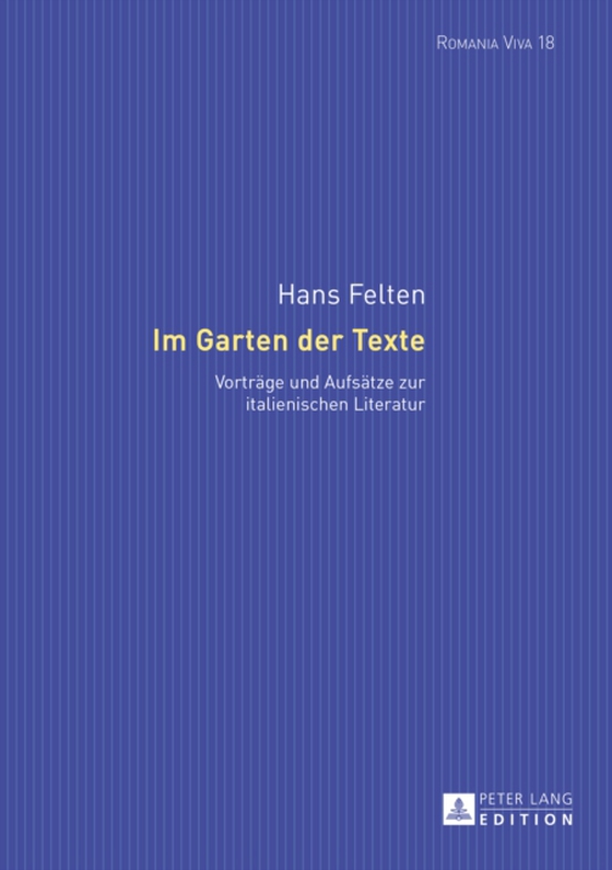 Im Garten der Texte (e-bog) af Hans Felten, Felten